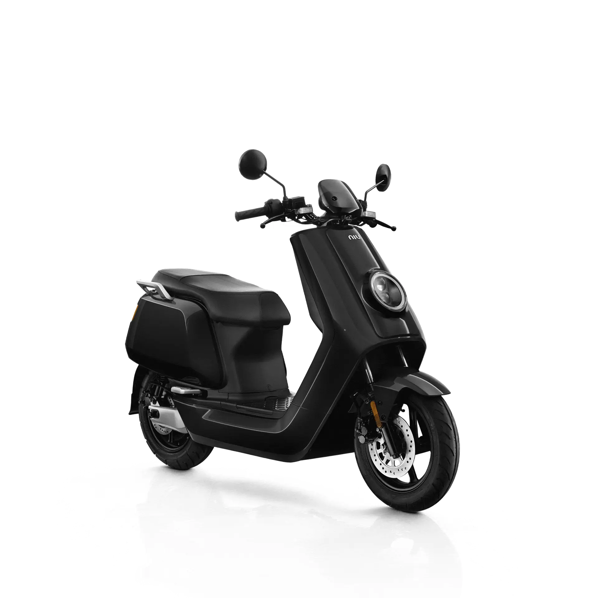 Robogó bérlés fekete színű 45 fokból