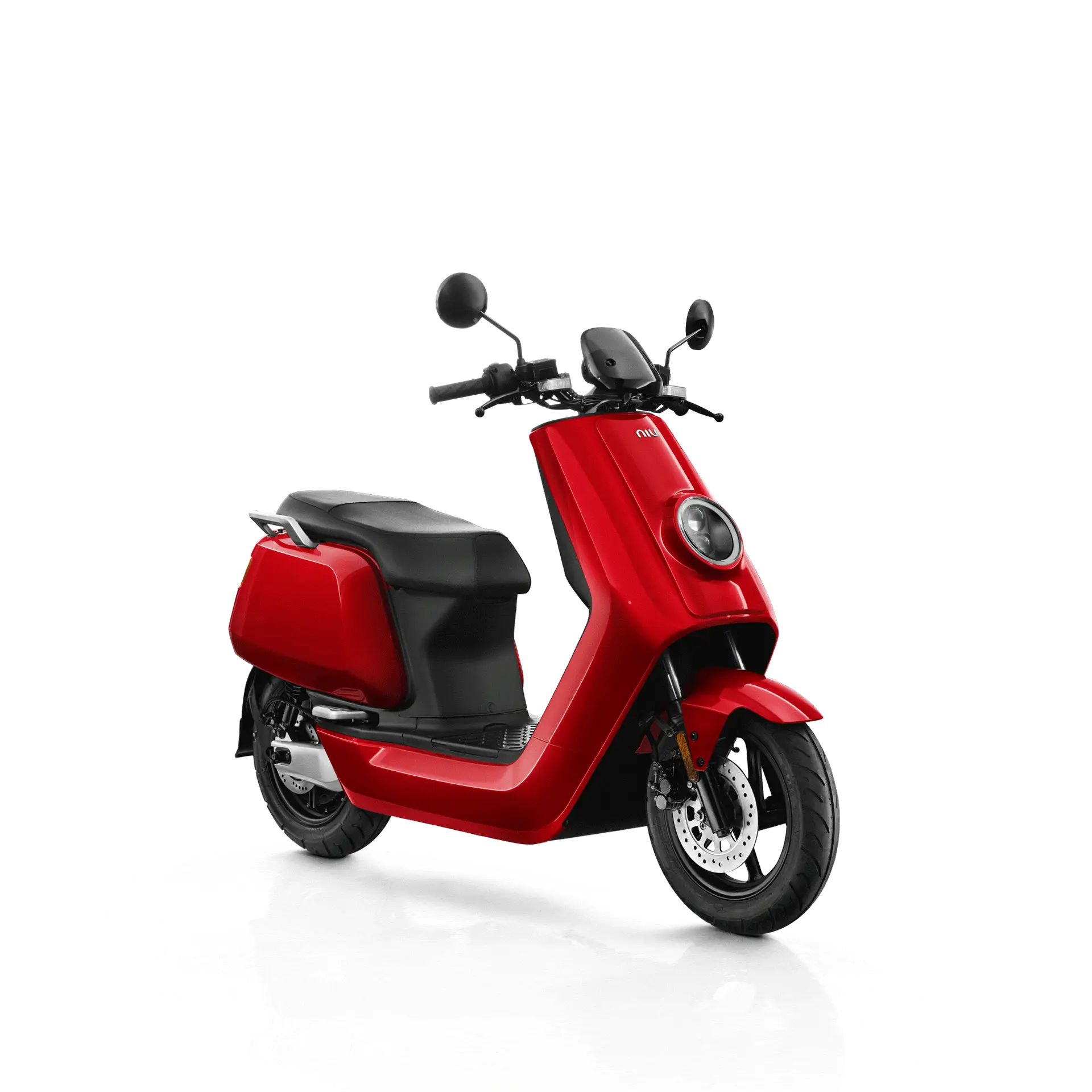 Robogó bérlés piros színű 45 fokból