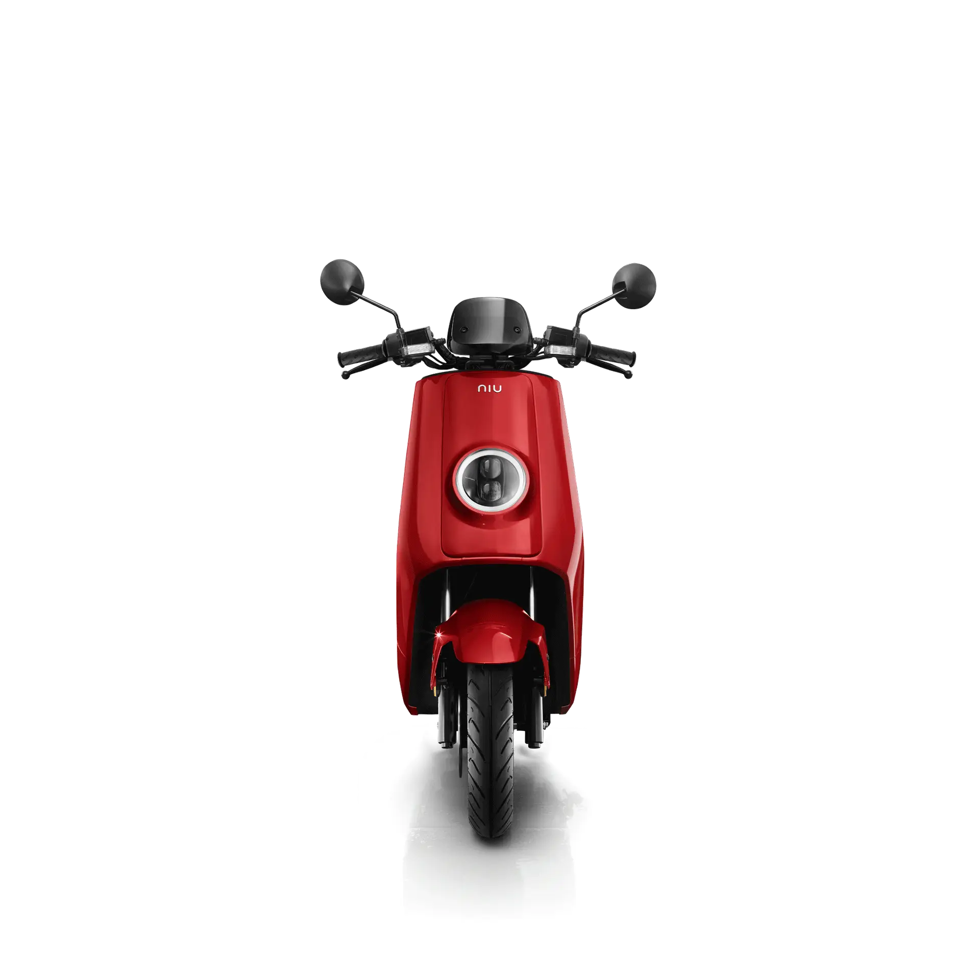 Robogó bérlés piros színű elölről