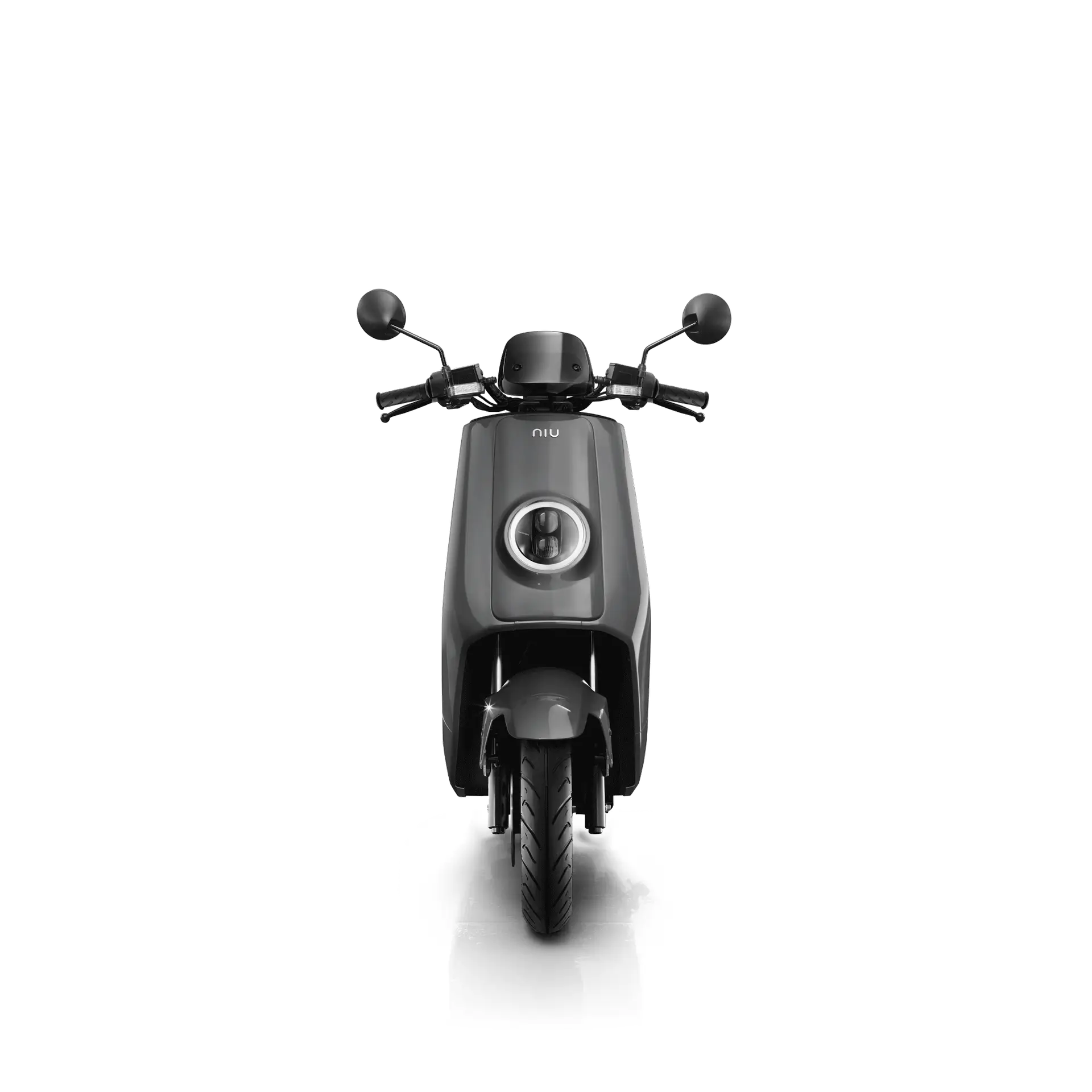 Robogó bérlés szürke színű elölről